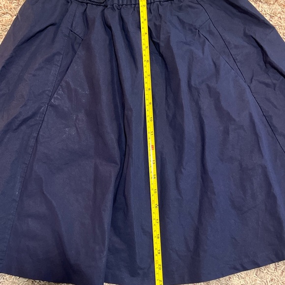 Zara Basic EUC navy Skater midi  style skirt. - Picture 7 of 8